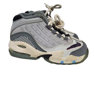 NIKE Air Griffey Max II 2 Baby Toddlers Shoes Size 9C Grey White Pink